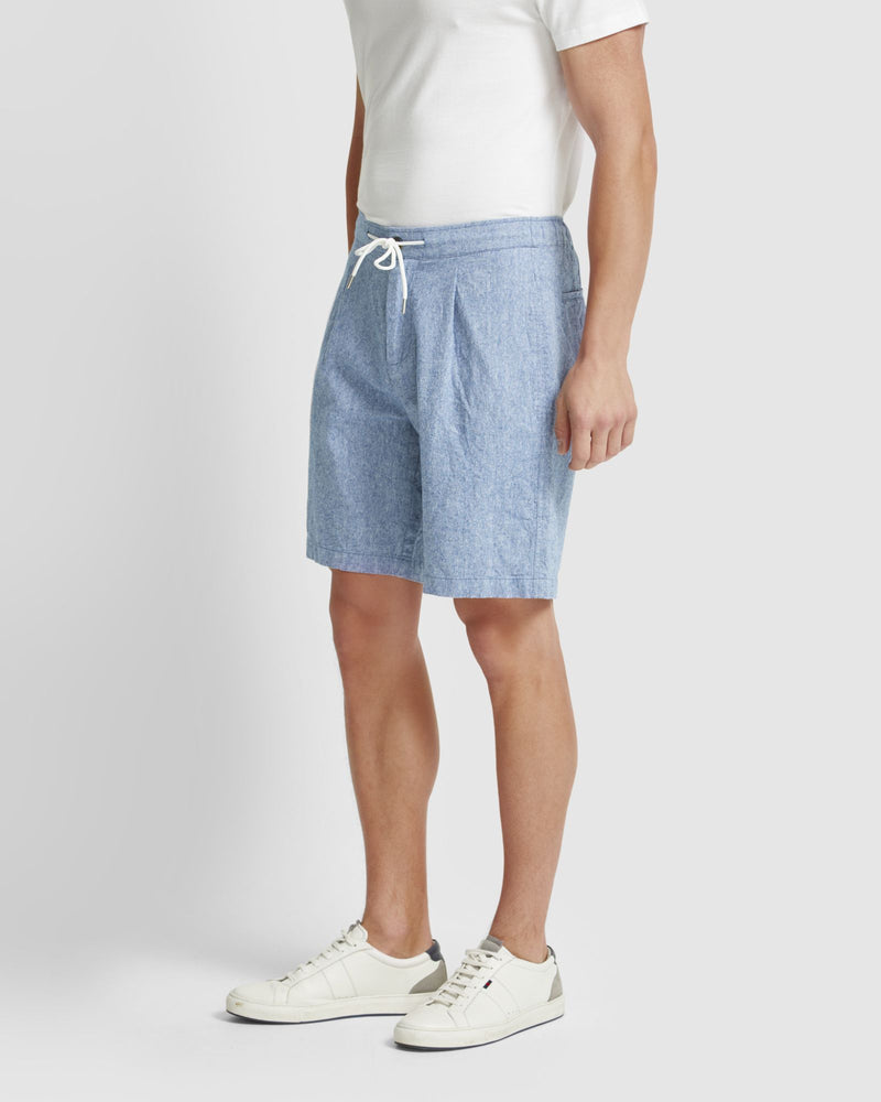 BARNEY LINEN BLEND SHORTS MENS SHORTS