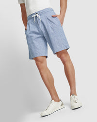 BARNEY LINEN BLEND SHORTS MENS SHORTS