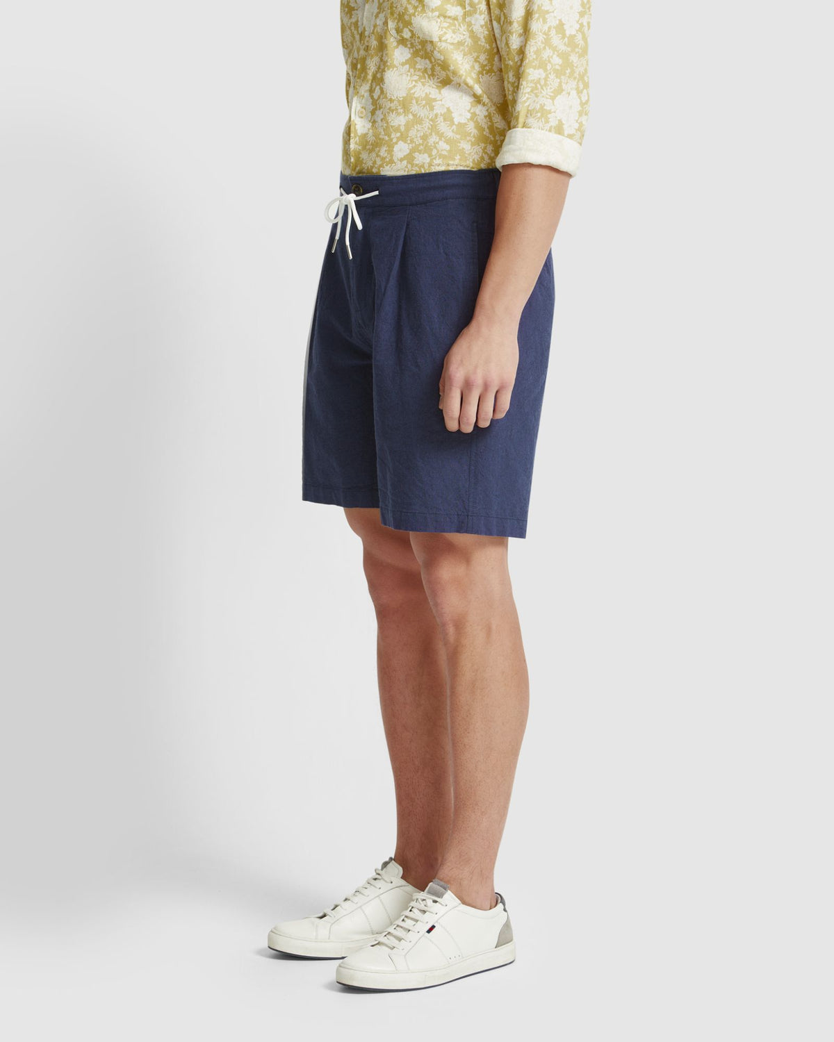 BARNEY LINEN BLEND SHORTS MENS SHORTS