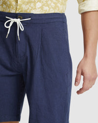 BARNEY LINEN BLEND SHORTS MENS SHORTS