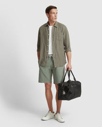 BARNEY LINEN BLEND SHORTS MENS SHORTS