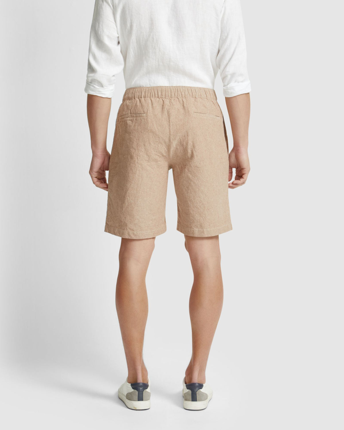 BARNEY LINEN BLEND SHORTS MENS SHORTS