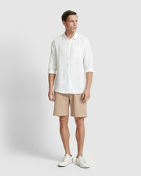 BARNEY LINEN BLEND SHORTS MENS SHORTS