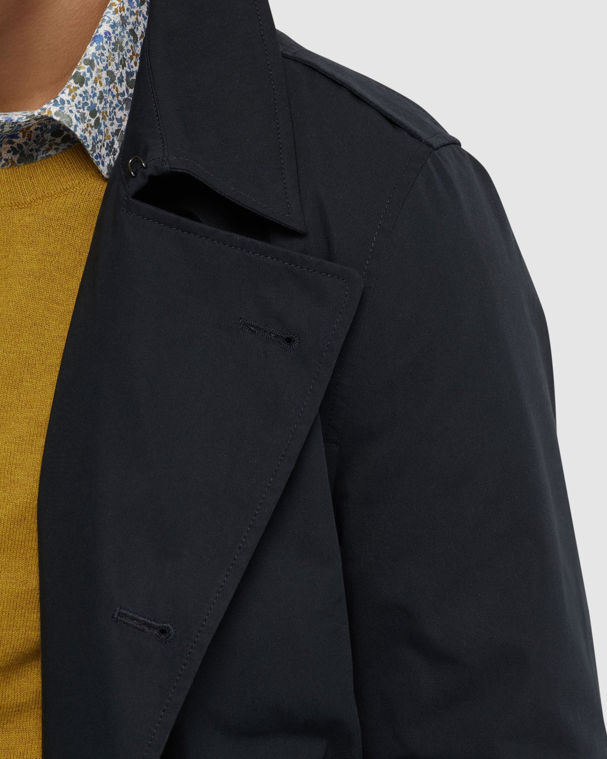 MARCO SHORT TRENCH COAT MENS JACKETS AND COATS