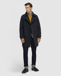 MARCO SHORT TRENCH COAT MENS JACKETS AND COATS