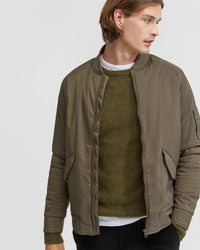 Hamish Padded Bomber Jacket