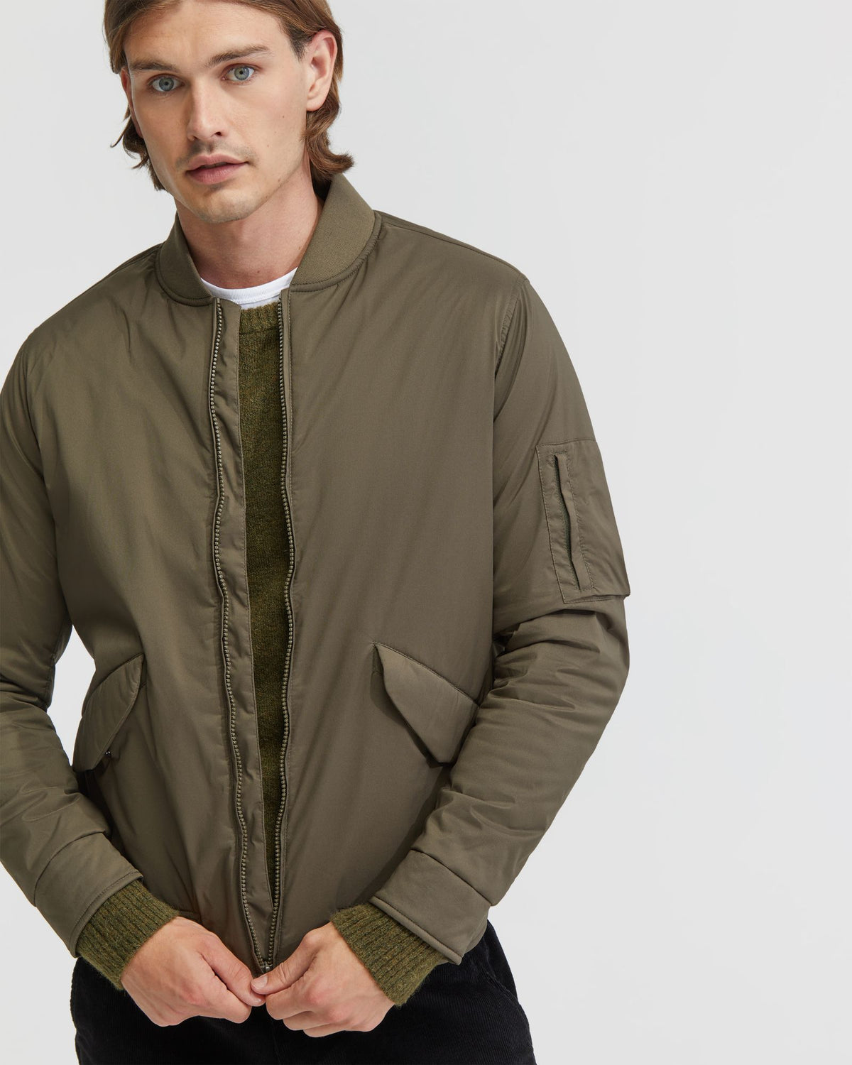 Hamish Padded Bomber Jacket