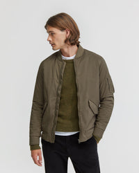 Hamish Padded Bomber Jacket