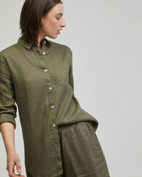 Jamie Linen Shirt WOMENS SHIRTS