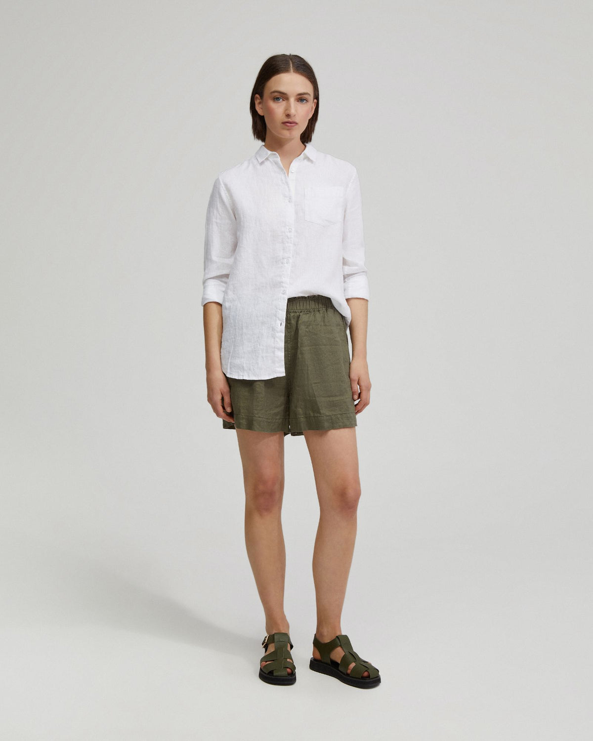 Jamie Linen Shirt WOMENS SHIRTS