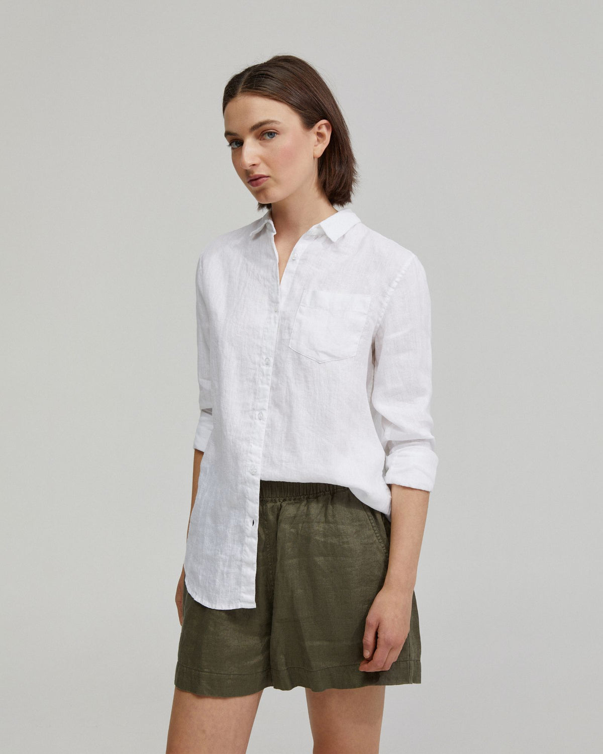 Jamie Linen Shirt WOMENS SHIRTS