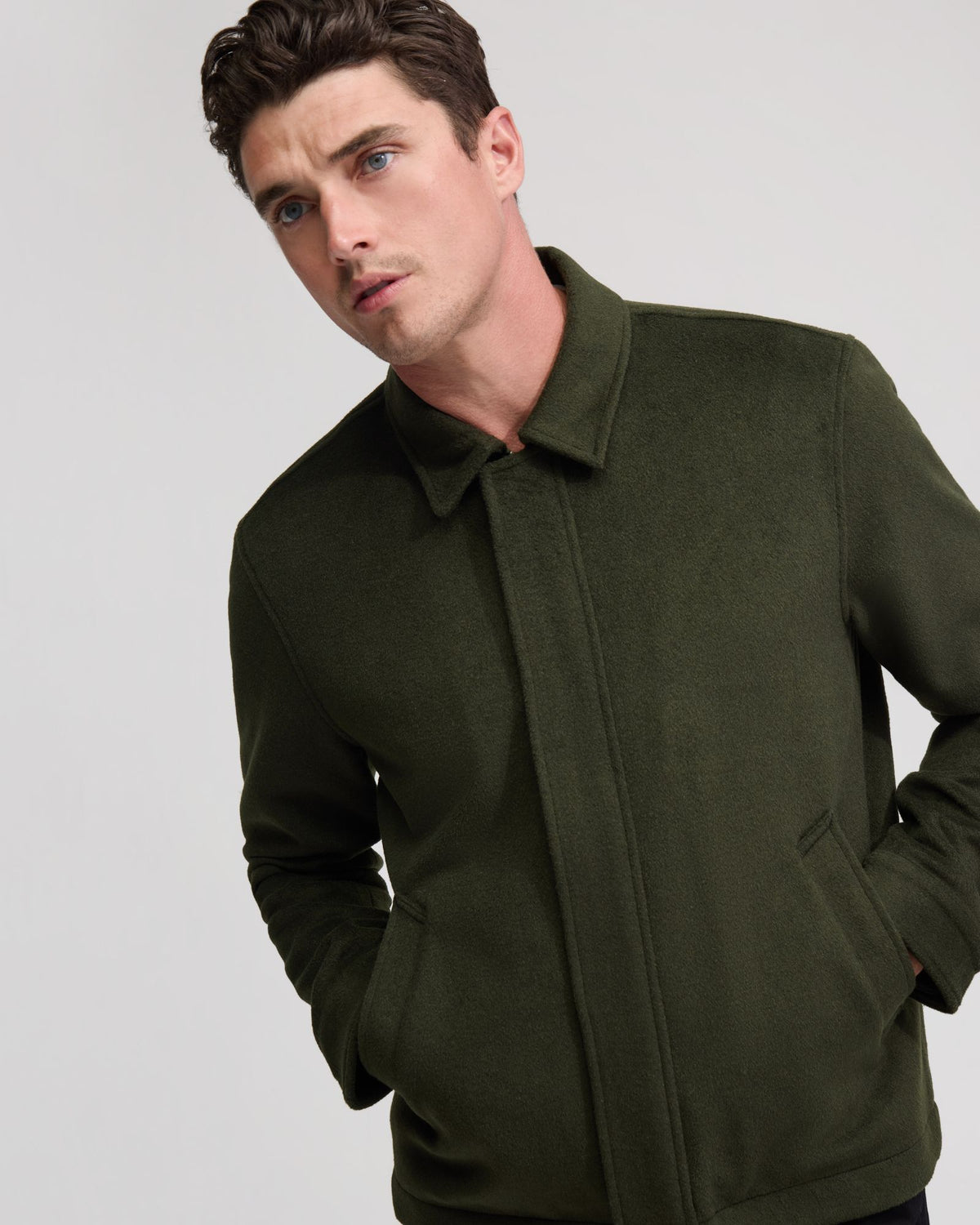 James Wool Jacket MENS JACKETS AND COATS