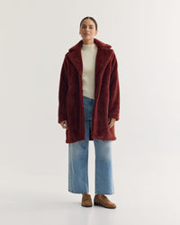 Teddy Faux Fur Coat WOMENS SUITS JKTS COATS