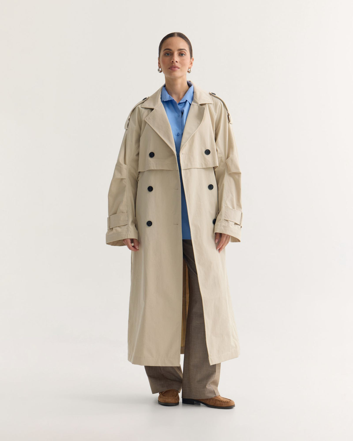 ELITA TRENCH COAT WOMENS SUITS JKTS COATS