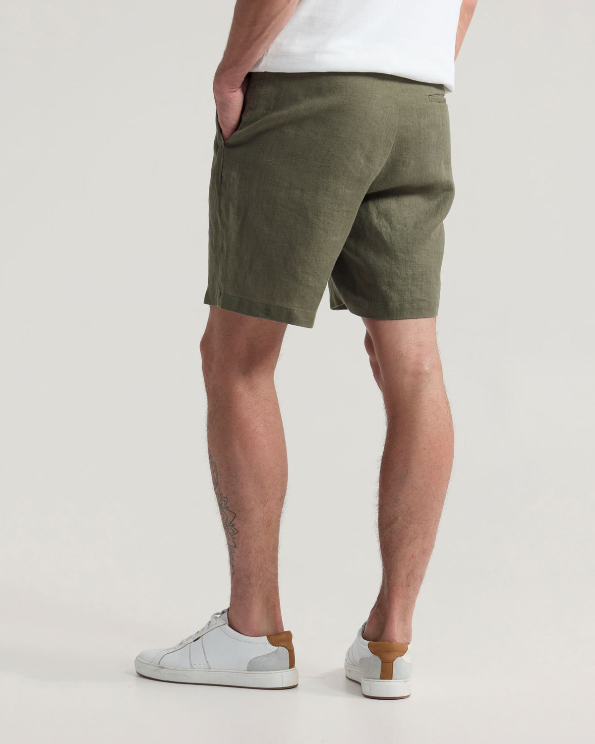 HARLEY LINEN SHORTS MENS SHORTS