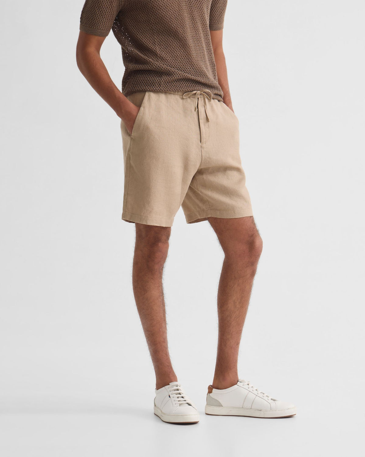 HARLEY LINEN SHORTS MENS SHORTS
