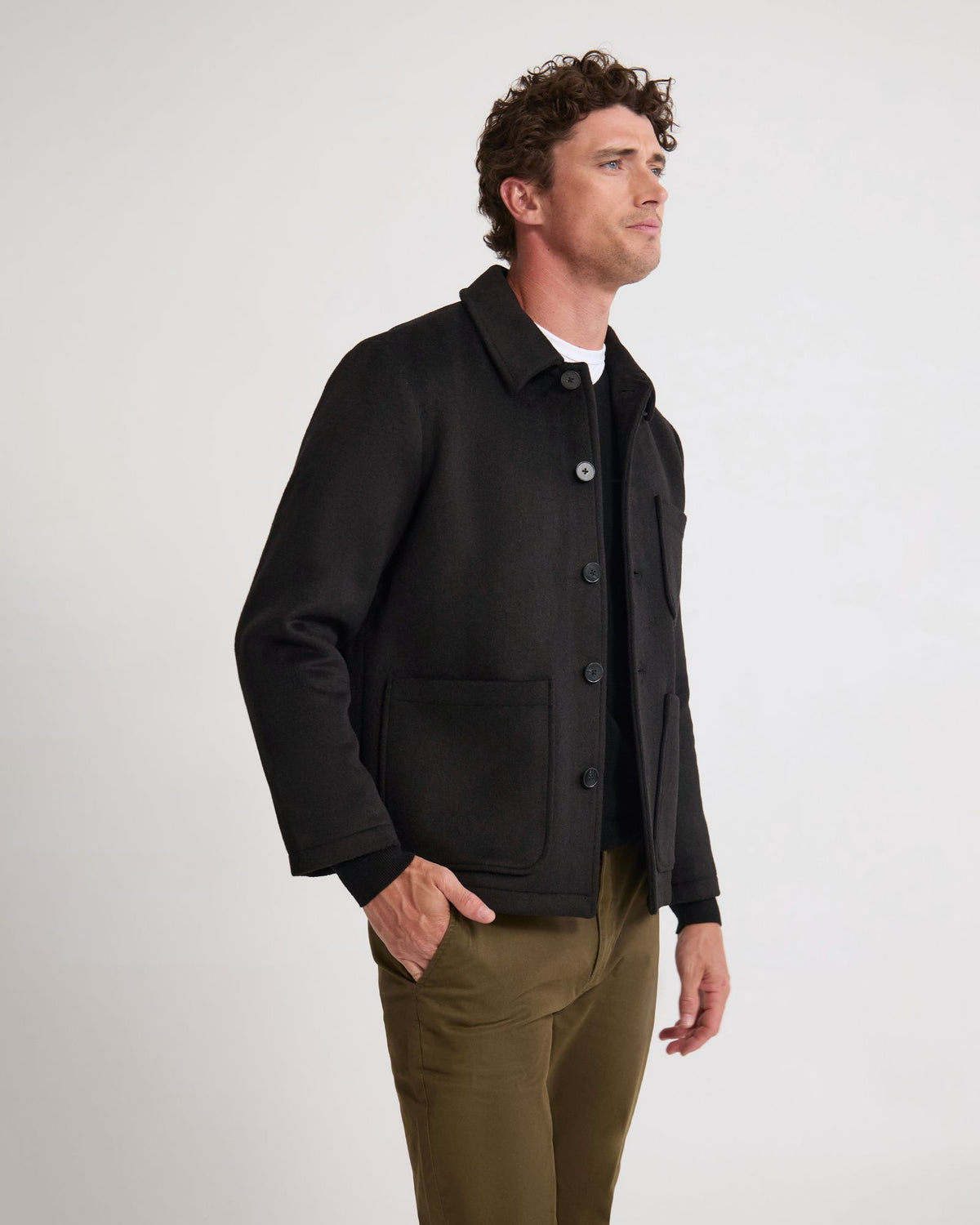 Joey Wool Blend Jacket MENS JACKETS AND COATS