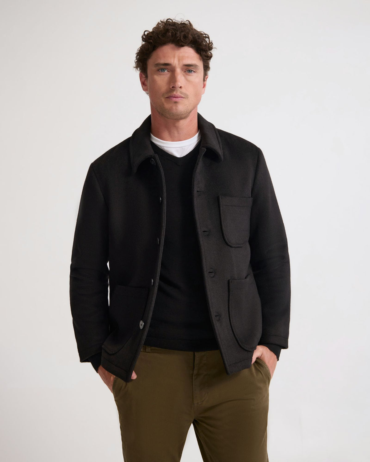 Joey Wool Blend Jacket MENS JACKETS AND COATS