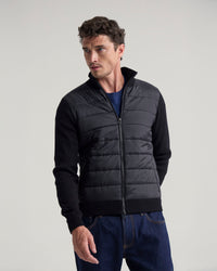 Lorenzo Knit Sleeve Puffer Jacket MENS JACKETS AND COATS
