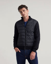 Lorenzo Knit Sleeve Puffer Jacket MENS JACKETS AND COATS