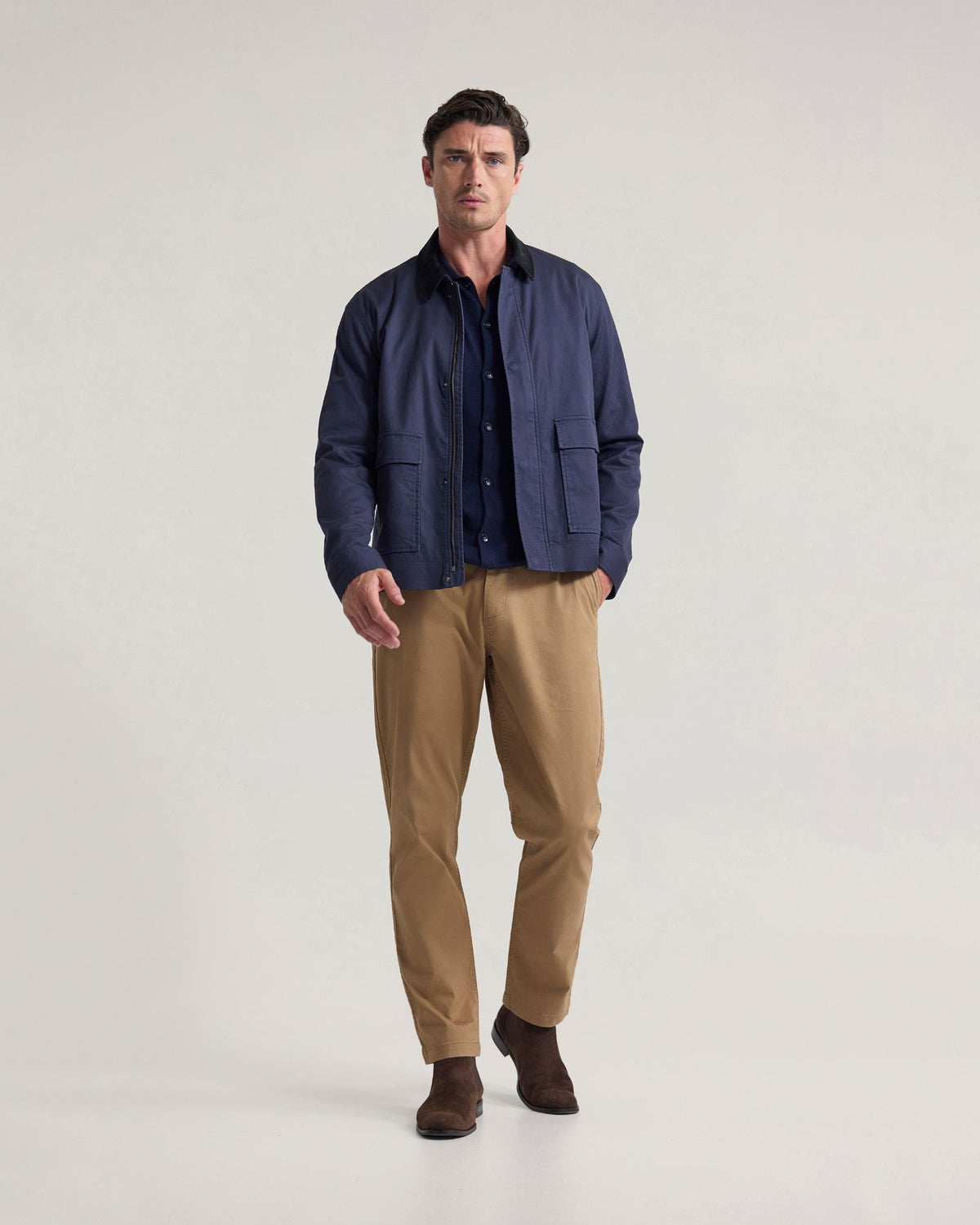 Jamie Cotton Twill Jacket MENS JACKETS AND COATS