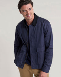 Jamie Cotton Twill Jacket MENS JACKETS AND COATS