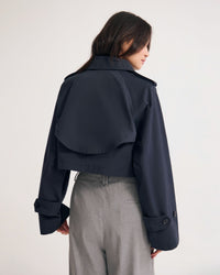 Annalise Crop Trench Jacket WOMENS SUITS JKTS COATS