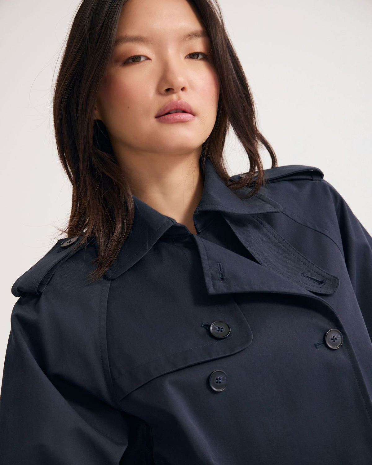 Annalise Crop Trench Jacket WOMENS SUITS JKTS COATS