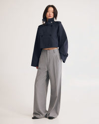 Annalise Crop Trench Jacket WOMENS SUITS JKTS COATS