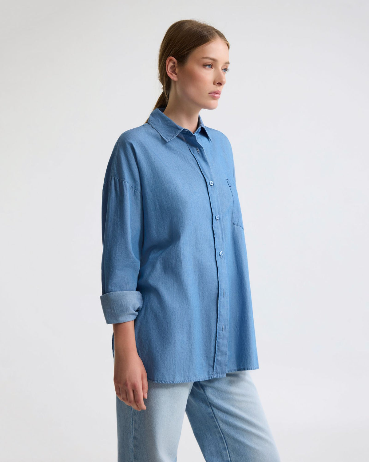 Demi Denim Shirt WOMENS SHIRTS