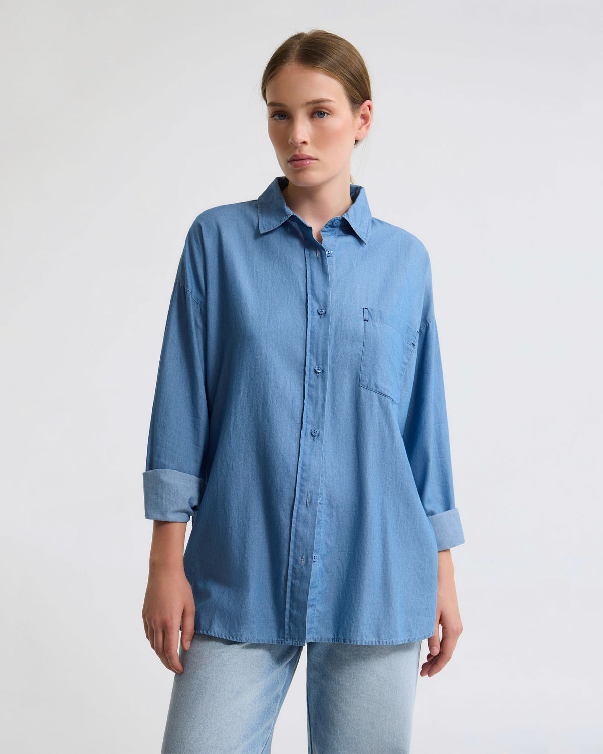Demi Denim Shirt WOMENS SHIRTS