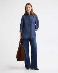 Demi Denim Wash Shirt WOMENS SHIRTS