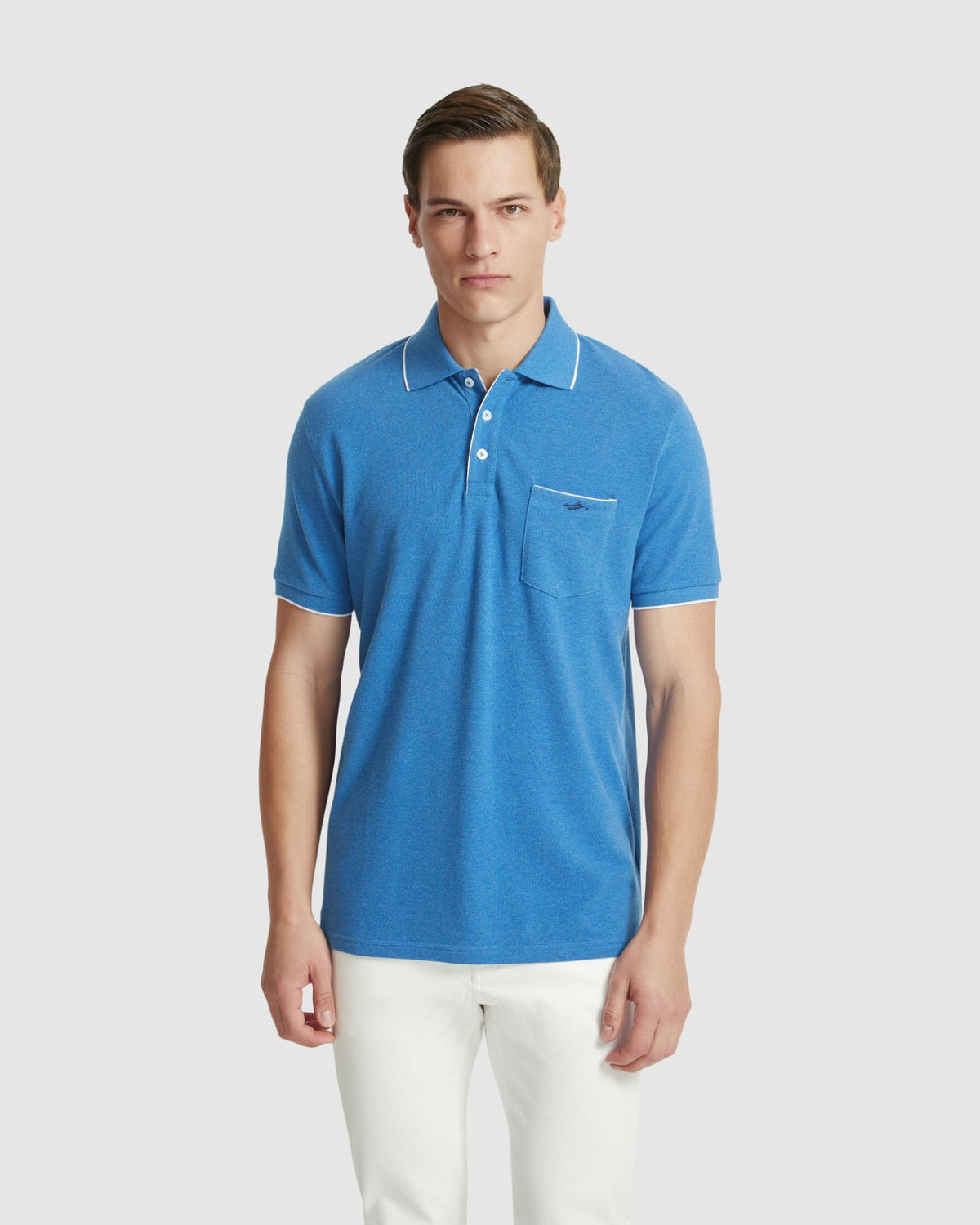 ROSCOE ORGANIC COTTON POLO MENS KNITS
