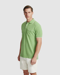 ROSCOE ORGANIC COTTON POLO MENS KNITS