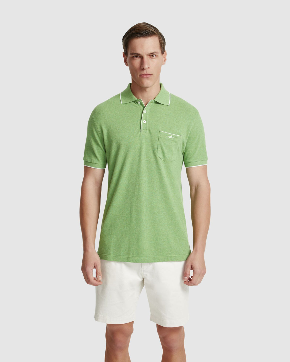 ROSCOE ORGANIC COTTON POLO MENS KNITS