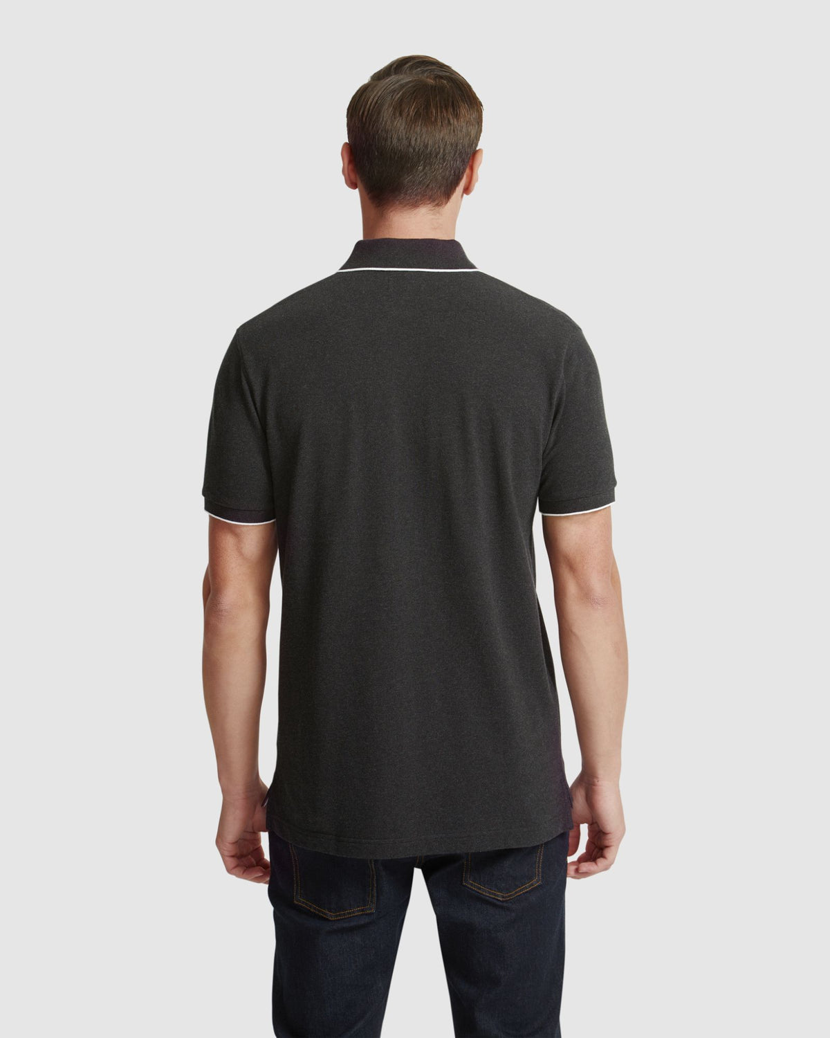 ROSCOE ORGANIC COTTON POLO MENS KNITS