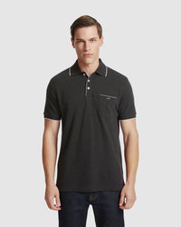 ROSCOE ORGANIC COTTON POLO MENS KNITS