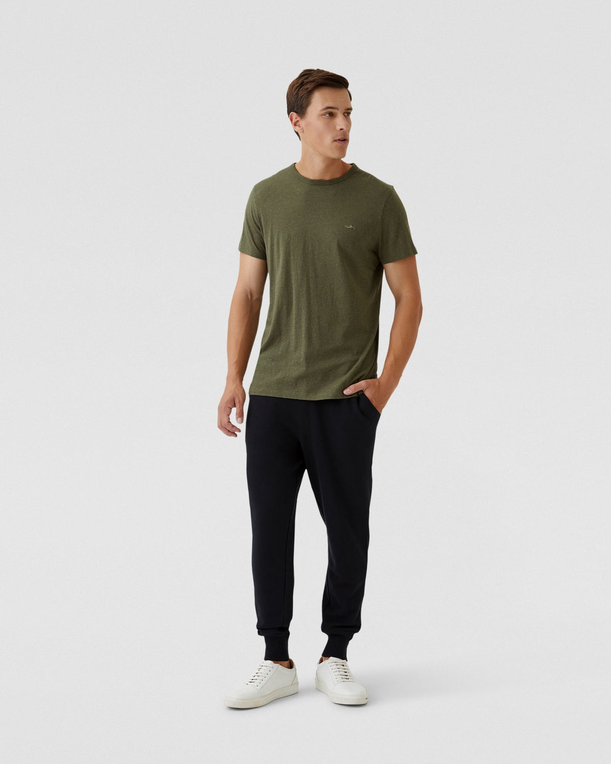 BEN ORGANIC COTTON CREW NECK T-SHIRT MENS KNITS