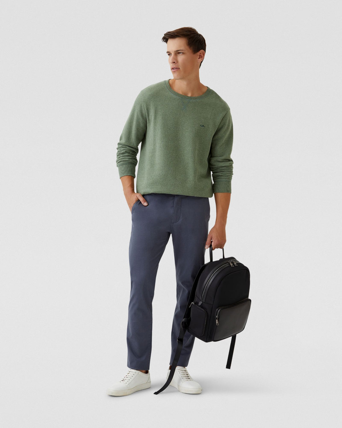 LEO ORGANIC COTTON SWEATSHIRT MENS LOUNGEWEAR