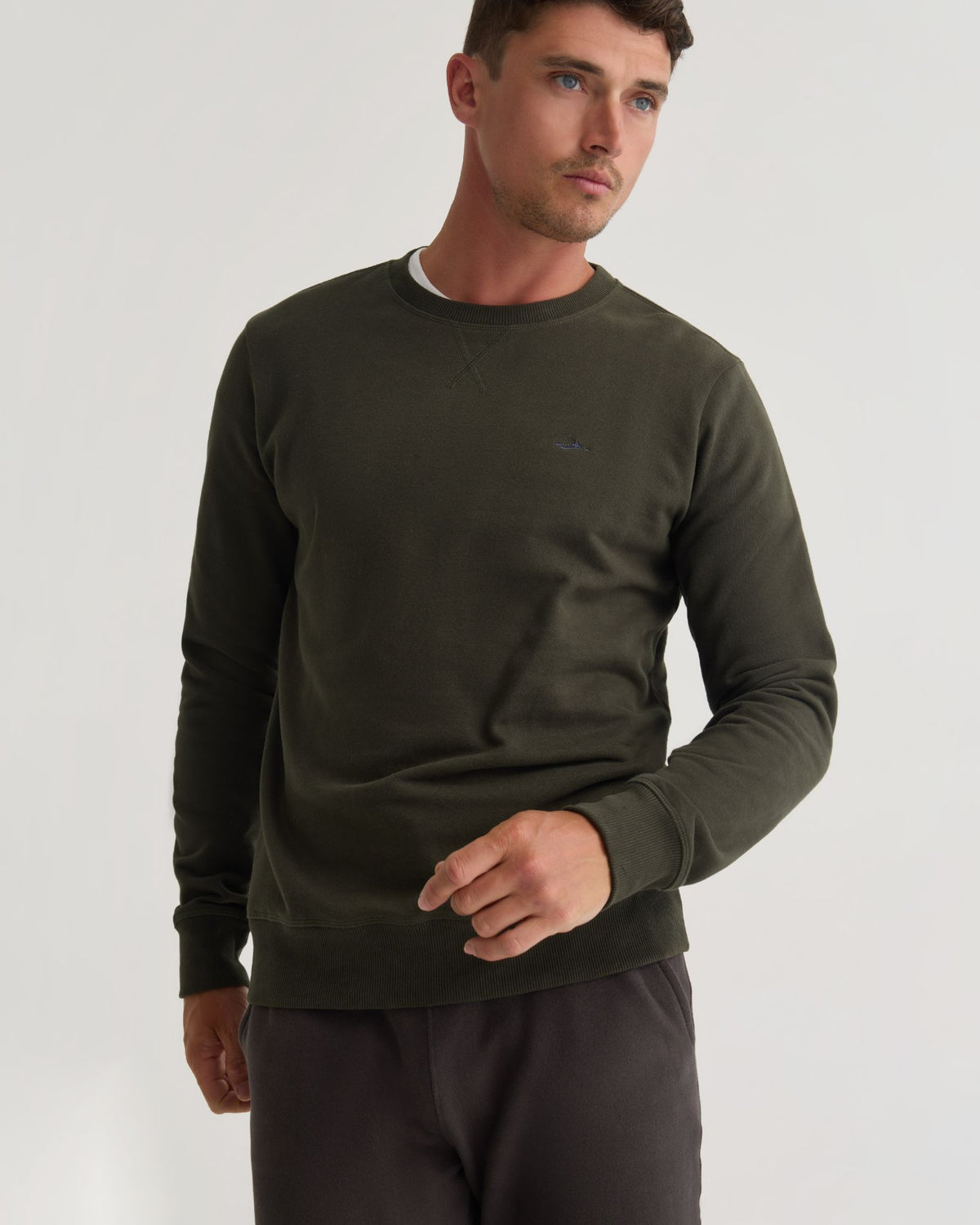 Leo Organic Cotton Sweater Shirt MENS LOUNGEWEAR