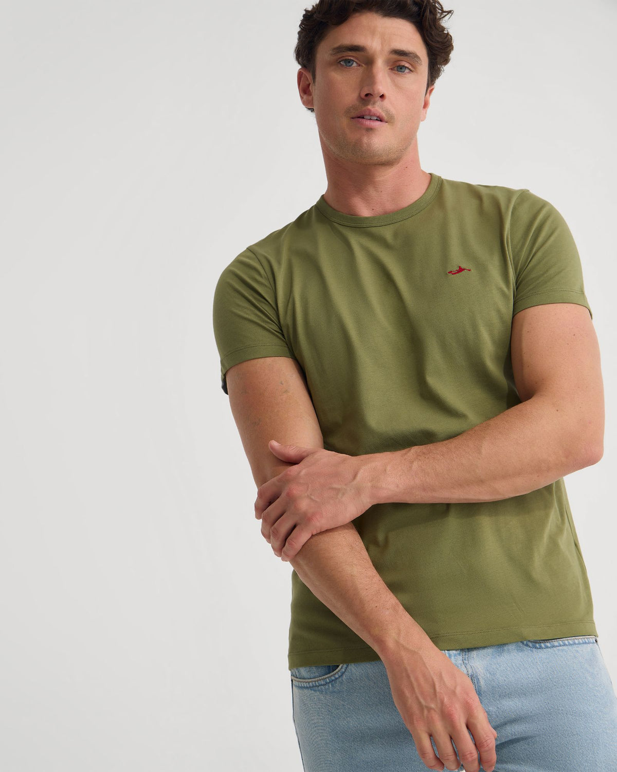 Ben Organic Crew Neck T Shirt MENS KNITS