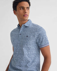 Milo Printed Jersey Polo With Pocket MENS KNITS