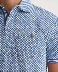 Milo Printed Jersey Polo With Pocket MENS KNITS