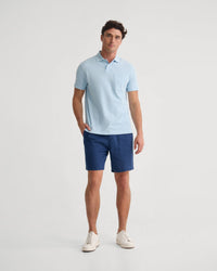 Theo Organic Cotton Pique Polo MENS KNITS