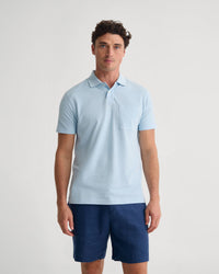 Theo Organic Cotton Pique Polo MENS KNITS