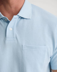 Theo Organic Cotton Pique Polo MENS KNITS