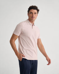 Theo Organic Cotton Pique Polo MENS KNITS