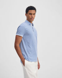 Milo Print Jersey Polo With Pocket MENS KNITS