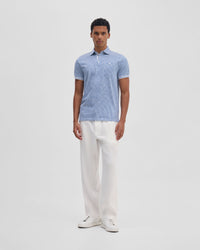 Milo Print Jersey Polo With Pocket MENS KNITS