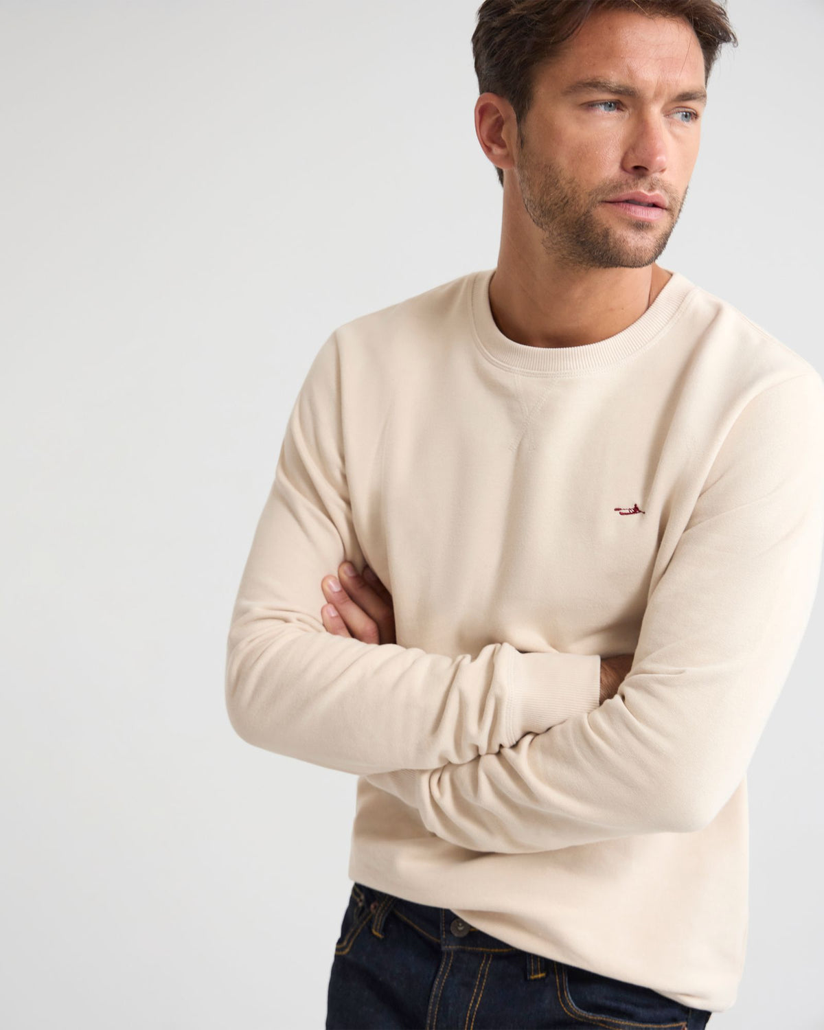 Leo Organic Cotton Sweatshirt MENS LOUNGEWEAR